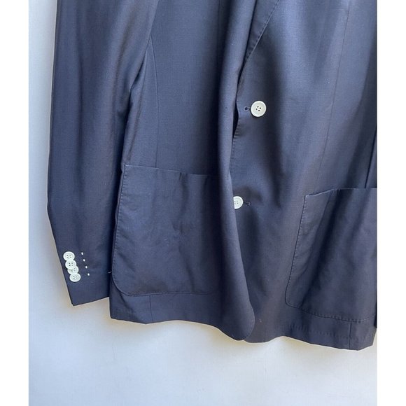 Rover & Lakes Black Blazer Jacket Super 100 - Picture 3 of 6